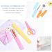 Buy Siege 6 Colorful Portable Toothbrush Case - Bacterial-Free & Stable Organizer - Ideal for Everyday Use - Blue Pocket Size - Buy Online on GoSupps.com