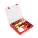 Wood floor scratch repair kit Laminate floor repair kit Sturdy Casing Chips Scratches Mending Tool Set with 11-Color Wax Block 2 Scraping Block Electric Iron for Laminate floor Worktop Furniture