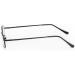 Shop Filtral Reading Glasses - Timeless Metal Frame for Men & Women Classic Spring Hinge Design +2.50 Diopters Black - Buy Online on GoSupps.com