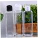 Clear Flip Top Cap Refillable Bottle Transparent Empty Makeup Liquid Cosmetic Container Random 100ml - Buy Online on GoSupps.com