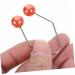 VINTORKY 1 Pair Dimple Trainer Double Chin Exerciser Facial Tools Tool Cheeks Clip Face Dimples Shaper Beauty Smile Exerciser Face Exerciser Metal Red Alloy Cosmetic Accessories 4.30X2.50X0.80CM Red - Buy Online on GoSupps.com