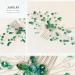 ISLHJDD Bridal Diamante Emerald Green Green Hair Accessories Bridesmaid Hair Accessories Wedding Hair Accessories Vine Crystals Hair Ornament Hair Vines Decorative Hair Accessories for Brides Girls - Buy Online on GoSupps.com