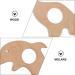 ORFOFE Baby Teether Adorable Wood-Made Animal-Design Teething Toy - Buy Online on GoSupps.com