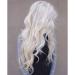 Stay & Me W ck Silver Afro Ombre Synthetic Heat Resistant Wigs for Women - Long Cire Wavy Style - Buy Online on GoSupps.com