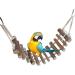 Buy Wooden Ladder & Rope Swing Bridge for Birds | Toys for Budgies Parakeets & Parrots - Pet Training Essentials - Buy Online on GoSupps.com