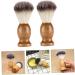 Magiclulu 6 STK Razor Brush & Hair Cleaning Tools | Professional Men's Hairdressing Accessories | Portable Wooden Suit Grooming Kit - Buy Online on GoSupps.com