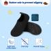 Kids Beach Swim Shoes Non-Slip Quick Dry Aqua Socks - Black - 2.5/3 UK Child - Buy Online on GoSupps.com