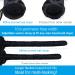 Adjustable Extra Large Bonnet Hood Hair Dryer Attachment | Stretchable Grip & Extended Hose Length | Hand Held Hair Dryer Accessory (Black) - Buy Online on GoSupps.com