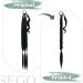 SEGO Long Braided Ponytail Extension With Elastic Hair Tie 150G Synthetic Hairpiece Straight Wrap Around Ponytail Hair Extensions - 32 Inch Black 32 Inch #1B Black - Buy Online on GoSupps.com