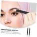 WOONEKY 2pcs Eye for Eyeshadow Make up Brushes Eyeshadow Eye Brushes for Eyeshadow Makeup Eye Abs Black - Buy Online on GoSupps.com