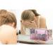 Lyellfe 8-Piece Waterproof Cosmetic Bags Set | Glitter Travel & Medical Bags for Women | Portable 20cm x 11.5 x 7.5cm - Buy Online on GoSupps.com