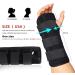 Adjustable Carpal Tunnel Splint - Night Sleep Wrist Brace for Tendonitis Arthritis & Wrist Pain Relief - Right Hand Support - Buy Online on GoSupps.com