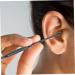 Healifty 3 Sets Stainless Steel Ear Pick Household Tools - Ear Wax Remover and Cleaner - Reusable Earwax Tool - Black Dual Purpose - Ear Supplies - 14.5cm x 3cm x 1.2cm (3pcs) - Buy Online on GoSupps.com