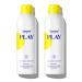 Supergoop! PLAY SPF 50 Antioxidant Body Mist w/ Vitamin C, 6 fl oz - 2 Pack - Reef-Friendly, Broad Spectrum Sunscreen Spray - Clean Ingredients for Sensitive Skin - Great for Active Days 6 Fl Oz (Pack of 2)