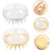 Frcolor 6-Pack Shampoo Brush - Portable Hair Scalp Massager & Scrubber | TPR Hairbrush Hand Massager in Assorted Colors - Buy Online on GoSupps.com