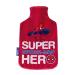 Marvel Spiderman hot bottle including a soft removable cover children's bed warmer children's heat bottle thermotherapy heat therapy 2 liters of capacity