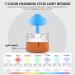 Cloud Rain Humidifier with 7 Color Changing Lights - Multifunctional Aroma Diffuser for Home - Grain - Buy Online on GoSupps.com