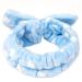 U/K Blue Face Wash Hairband for Women - Bow Makeup Cosmetic Elastic Headband | New Release - Shop Now! - Buy Online on GoSupps.com