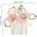 FRCOLOR Accessories comb bride hair hanfu hair chinese hairpin wedding headwear flower tassel hairpins flower headpiece hanfu hair accessories for bride classical metal pair Comb - Buy Online on GoSupps.com