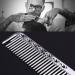 Professional Aluminum Hair Cutting Comb for Salon & Barber Styling - Buy Online on GoSupps.com