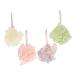 Healeved Shower Loofah 4pcs Sponges Bath Sponge Scrubber Foaming Cleaning Exfoliating Bathing Balls Bath Body Wash Bath Supply Loofah or Super Soft Skin Cleaning Scrubber