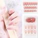 dijiusidy False Nail Fashionable Various Shapes Fingernail Full Coverage Strong Viscosity Adjustable Paster for Manicure Art 36 F741 36 1 count (Pack of 1) - Buy Online on GoSupps.com