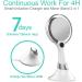 Biomax Starlite Handheld Rechargeable Lighted Makeup Mirror 1X/5X Magnification - Dual Sided Vanity Mirror - Cordless & Rechargeable (White) - Buy Online on GoSupps.com