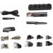 Qukaim Hair Trimmer Set Electric Hair Clipper Set with 6 Guide Combs for Men Waterproof Nose Hair Cutter and Eyebrow Grooming - Buy Online on GoSupps.com