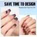 TOMICCA Short Coffin Nail Tips 180PCS Matte Dark Nude Gel Nails - 15 Sizes, No Filed Pre-colored Press On Nails for Nail Art Extensions - Buy Online on GoSupps.com