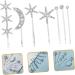 minkissy 4 Sets Fringe Bobby Pin Goody Hair Clips for Women Girls Hair Accessories Star Hair Clips Wedding Hair Clip Hair Barrettes Star Hair Accessories Hair Pin Rhinestone Headgear Simple - Buy Online on GoSupps.com