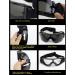 DoxiGlobal Airsoft Tactical Safety Goggles - Anti Fog UV Glasses with 3 Color Lenses for Paintball, Shooting, Hunting, Cycling, Military - Eye Protection - Buy Online on GoSupps.com