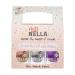 Miss Nella Space and Beyond nail polish 3 Set: Gold Siber & Galactic violet removable nail polish for children peel-off water-based & odorless