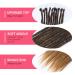 Kraler 22 Thin Ombre Dreadlock Extensions Synthetic Crochet Braided Hair Backcombed Extensions 22 Inch (10 Strands) 1B/Honey Blonde - Pack of 10 Strands - Buy Online on GoSupps.com