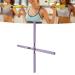 Luqeeg Posture Corrector for Adult and Kids  2pcs Removable Posture Training Sticks Yoga Stretching Stick  Neck Hump Corrector Back Brace for Men Women  Improves Slouch  Prevent Humpback(Purple)