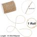 PandaHall 1mm Waxed Cotton Cord Thread - 100 Yards for Bracelet Necklace Making and Crafting - Burlywood - Buy Online on GoSupps.com