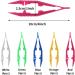 20 Pack Aster Light Plastic Tweezers - 10 cm Multifunctional for Pearl Absorption & DIY Tinkering | International Shipping - Buy Online on GoSupps.com
