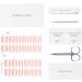 Danni & Toni Half Hardened Gel Nail Foils - Glossy Color Mixture UV Nail Stickers & Self-Adhesive Wraps | 28 Designs for Stunning Nail Art - Buy Online on GoSupps.com