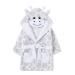 undercover lingerie Babies/Toddlers Infant Kid Soft Fleece Hooded Robe Bathrobe 12-18 Months Giraffe