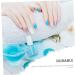 Healeved 60 Pcs Nail Case Nail Polish Cover Nail Varnish Protector Nail Gel Polish Nail Art Tools Nail Salon Supplies Nail Protector Manicure Protection Nail Polish Protections Manicure Set 4x2cmx2pcs Whitex2pcs - Buy Online on GoSupps.com