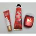 Bath & Body Works - Winter Candy Apple - 3 pc Bundle - Travel Size - Lip Gloss - 47 fl oz Shea Butter Hand Cream - 1 fl oz and Hand Gel - 1 fl oz Winter 2021
