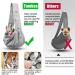 Tomkas Little Dog Cat Summit Travel Bag - Gray M Unadjustable Strap | Outdoor Puppy Carrier - International Shipping Available - Buy Online on GoSupps.com