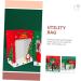 SKISUNO Party Container 5pcs Paper Goodie Bags Paper Candy Bag Containers for Xmas Storage Bags Handheld Party Bag 30x20cm Red - Buy Online on GoSupps.com