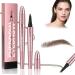 OIXYAZ OIXYA Waterproof Eyebrow Pencil with 4 Split Tips Micro 3D Eyebrow Pencil Waterproof and Easily Creates Natural Looking Eyebrows Eyebrow Dye 05 Brown