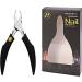 JeoPoom Professional Thick Ingrown Toe Nail Clippers - Super Sharp Curved Blade Grooming Tool (Black) - Buy Online on GoSupps.com