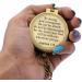Be Strong and Courageous Joshua 1:9 Engraved Compass in Leather Case - Baptism, First Communion & Confirmation Gifts for Boys, Girls, Men - Catholic & Christian Gifts - Buy Online on GoSupps.com
