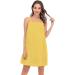 Veseacky Women's Bath Towel with Pocket | Adjustable Bathrobe & Face Band S-3XL | Yellow Medium - Shop Now! - Buy Online on GoSupps.com
