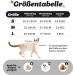 Supet Cat Tableware Dishes & Soft Vest with Leash for Kittens & Puppies - Gray (Size M: 33-38 cm) | International Shipping - Buy Online on GoSupps.com
