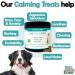 Calming Dog Treats for Stress & Anxiety Relief - 90 Tablets Chicken Flavor - Buy Online on GoSupps.com