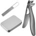 Toenail Clippers Adult Toe Nail Clippers | Small Nail Clippers - Large Jaw Opening Toenail Clippers Toenail and Hand Nail Clipper with Nail for Men and Donn Grey - Buy Online on GoSupps.com