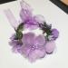 Flower Crown Headband and Wristbands Set - Wedding Bridal Hair Accessories - Handmade Floral Garland and Bracelet - Purple Tone - 3 Pack - Buy Online on GoSupps.com